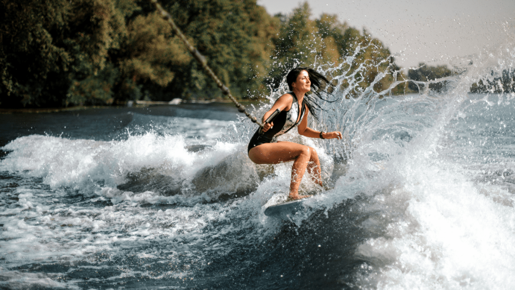 Wake boarding