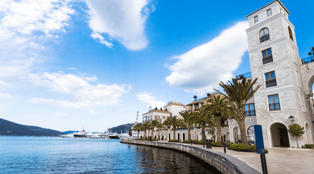 Tivat old harbor