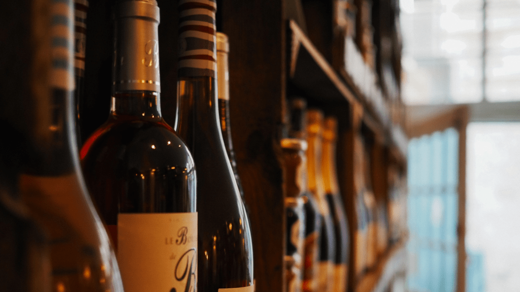 Wine bottles